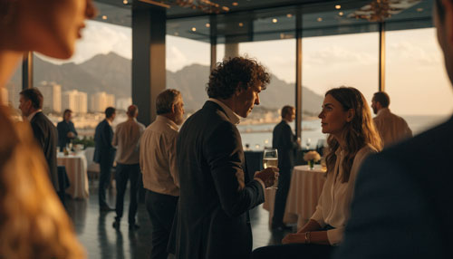 Intimate private leadership gathering